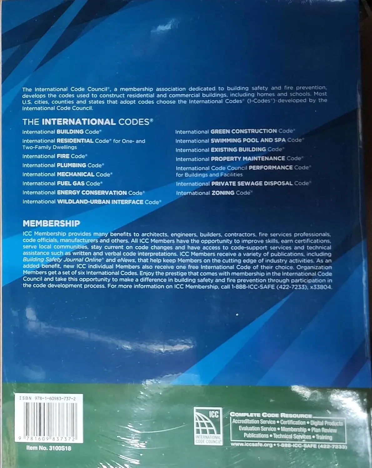 2018 International Residential Code for One- and Two-Family Dwellings (International Code Council Series) 1st Edition Backcover - bestbooksdeals
