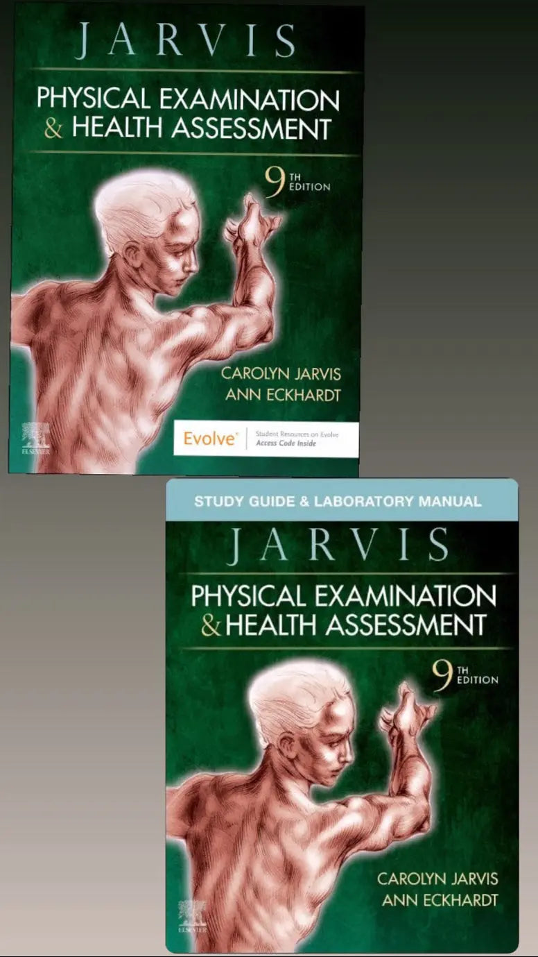Physical Examination and Health Assessment Textbook + Study Guide & Laboratory Manual – Complete Learning Set - bestbooksdeals