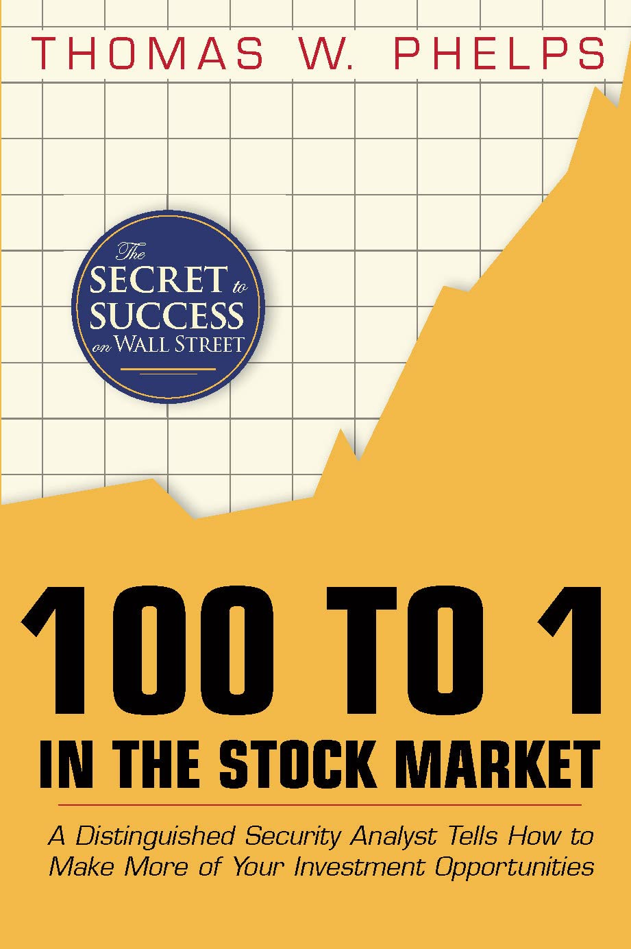 100 to 1 in the Stock Market: - Hardcover – by Thomas William Phelps