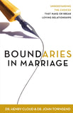 Boundaries in Marriage: -Paperback-by Henry Cloud , John Townsend