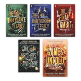 The Inheritance Games 5 Books Set by Jennifer Lynn Barnes, Including The Inheritance Games, The Hawthorne Legacy, The Final Gambit, The Brothers Hawthorne and Games Untold - bestbooksdeals