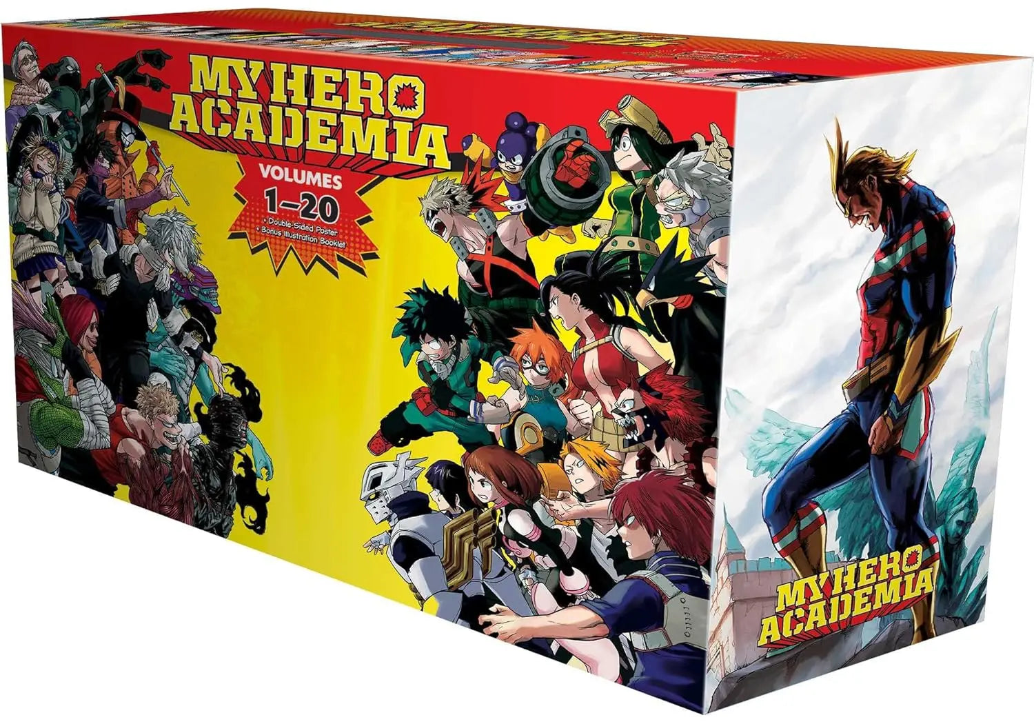 My Hero Academia Box Set 1: Includes volumes 1-20 with premium (1) (My Hero Academia Box Sets) Paperback - bestbooksdeals