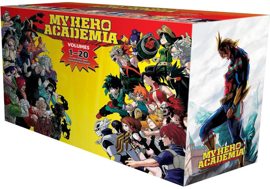 My Hero Academia Box Set 1: Includes volumes 1-20 with premium (1) (My Hero Academia Box Sets) Paperback - bestbooksdeals