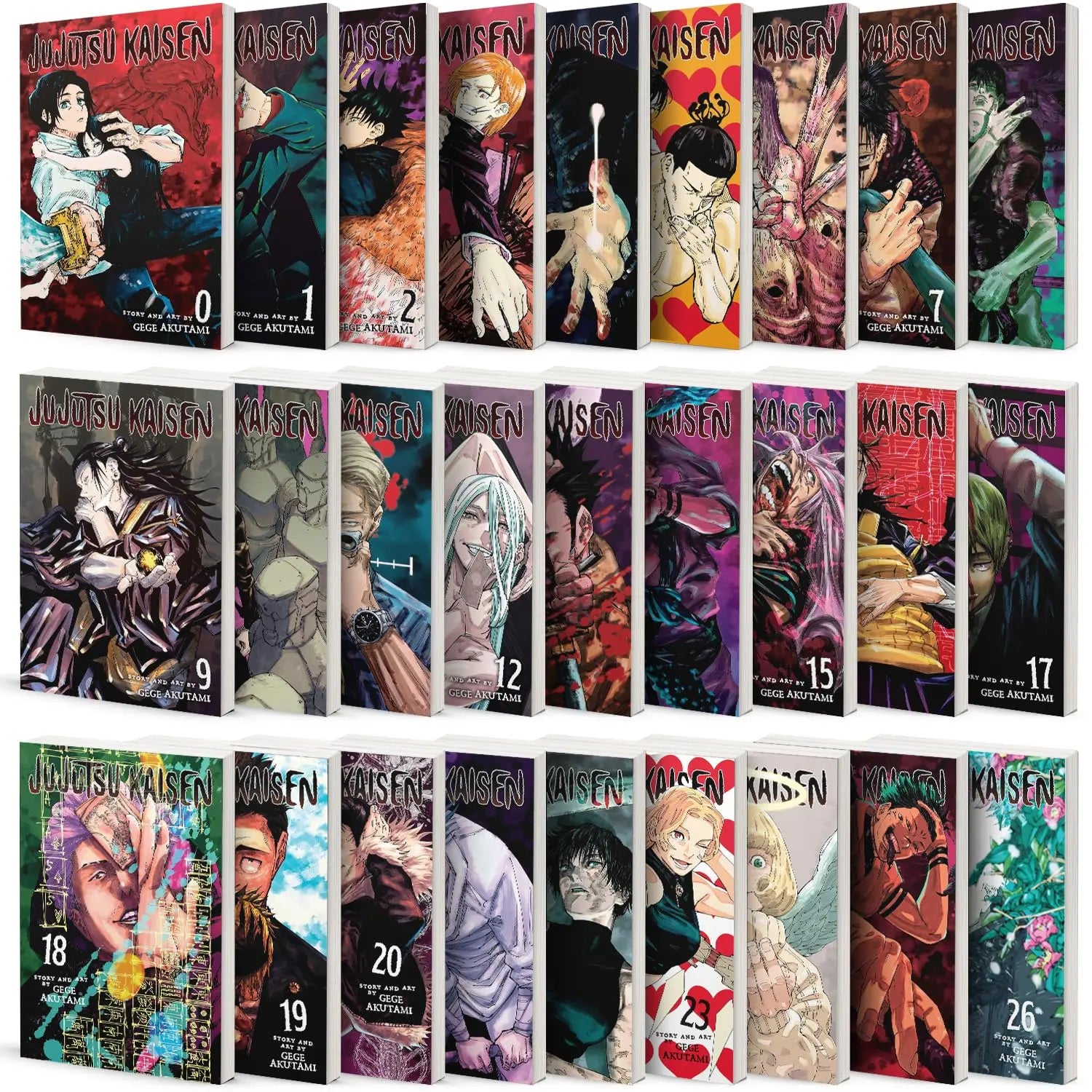 The Jujutsu Kaisen Series Vol 0 26 27 Books Collection Set By Gege Akutami - bestbooksdeals
