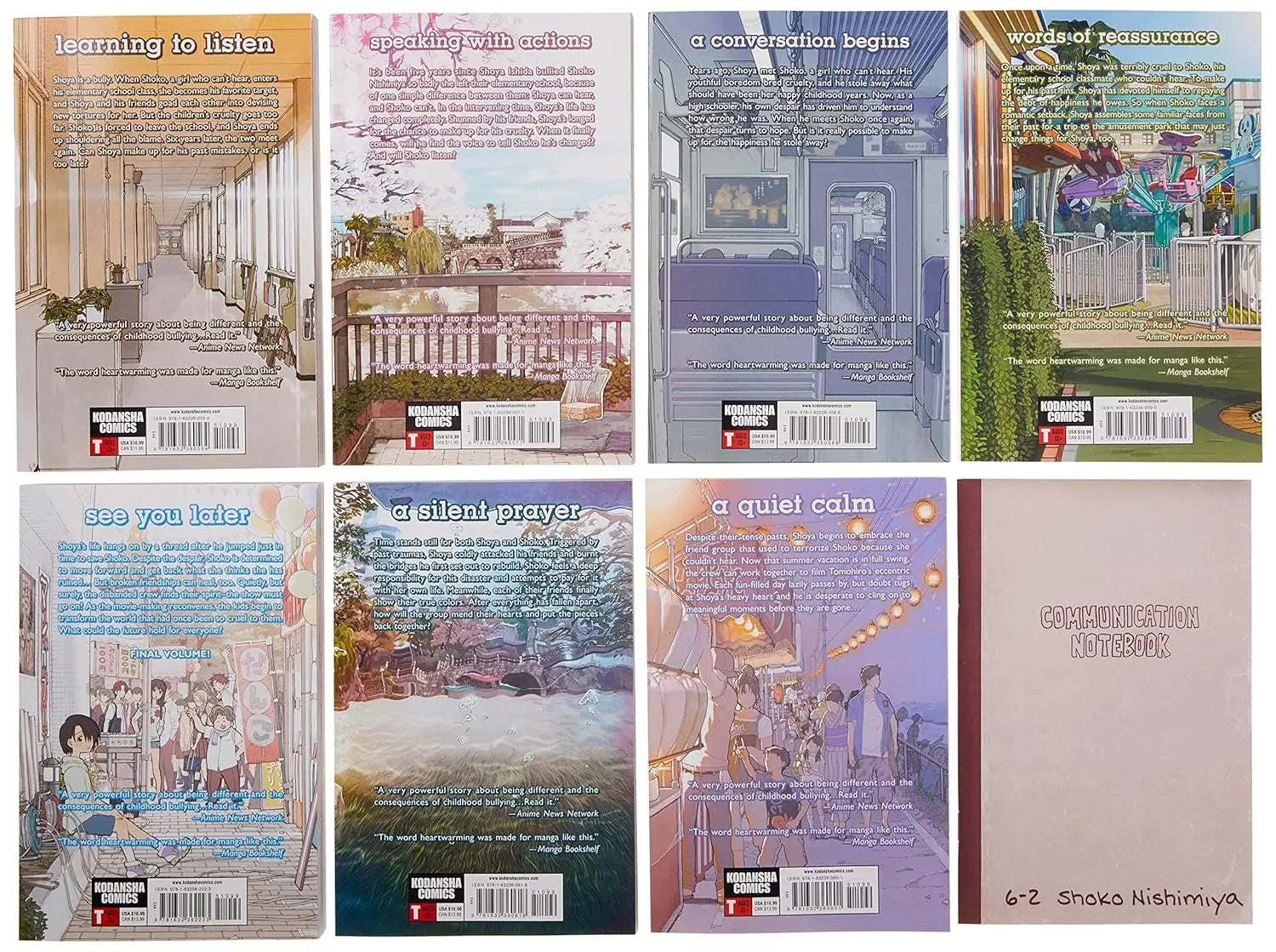 A Silent Voice Complete Series Box Set Paperback Box Set December 19 2017 - bestbooksdeals