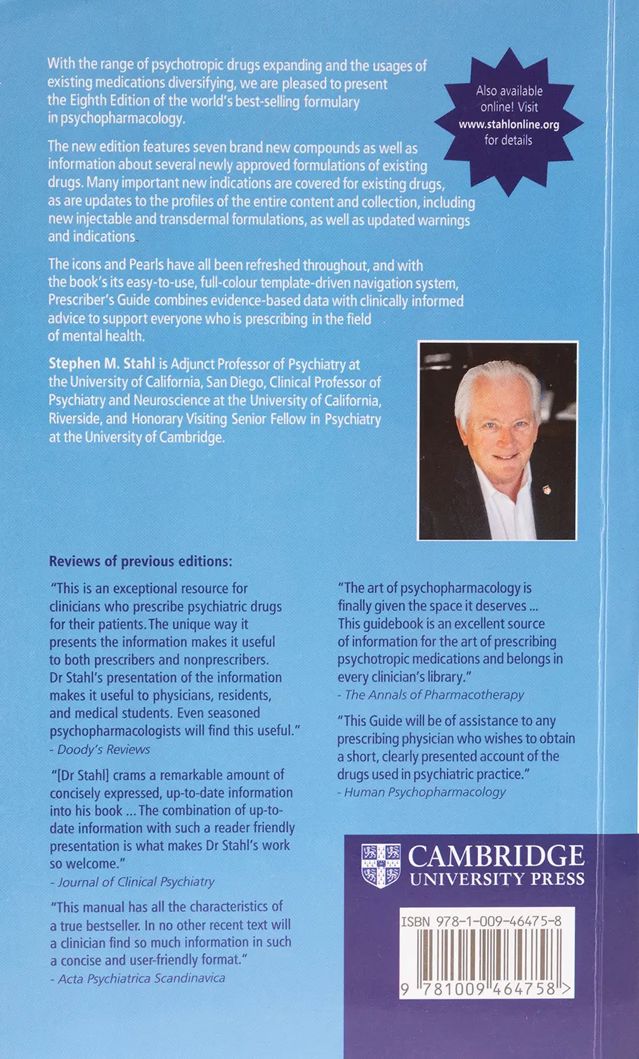 Prescribers Guide Stahls Essential Psychopharmacology Isbn 9781108926010 - bestbooksdeals