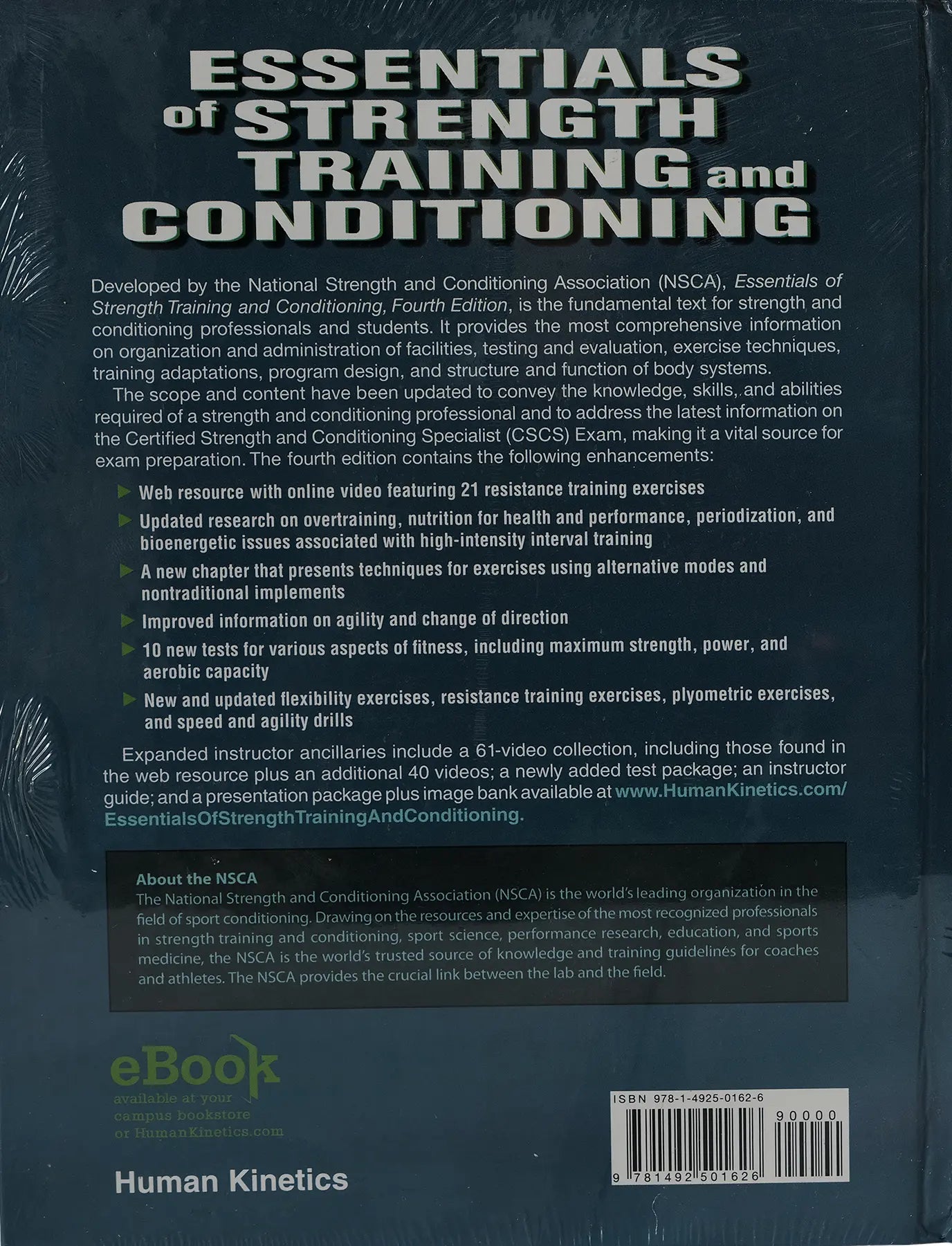 Essentials Of Strength Training And Conditioning Fourth Edition Isbn 9781718210868 - bestbooksdeals