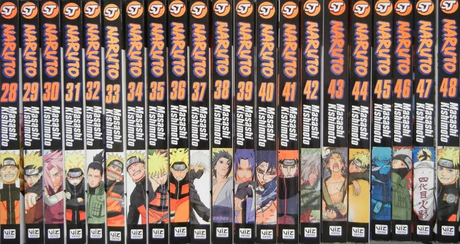 Naruto Manga Box Set 2: Volumes 28–48 || Comic Book Full/Loose Set ?? Freebie: A free Manga Wall Poster - bestbooksdeals