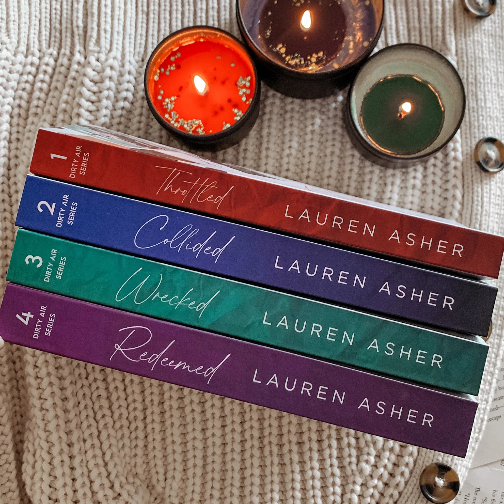 Dirty Air Complete Book Set (4 Books of Dirty Air) Paperback – by Lauren Asher