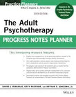 The Adult Psychotherapy Progress Notes Planner (PracticePlanners) 6th Edition ISBN: 9781119691181 - bestbooksdeals
