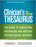 Clinician's Thesaurus: The Guide to Conducting Interviews and Writing Psychological Reports Eighth Edition ISBN: 9781462538805 - bestbooksdeals