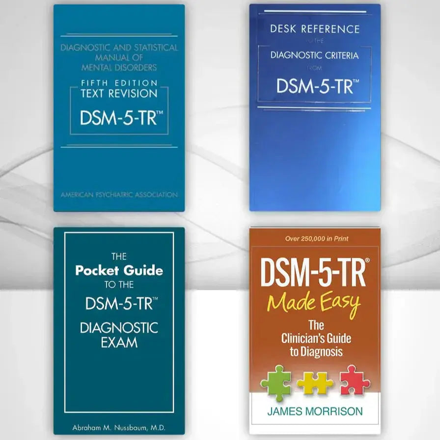 Complete DSM-5-TR Clinical and Study Set – Diagnostic Manual, Study Tools & Reference Aids - bestbooksdeals