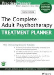 The Complete Adult Psychotherapy Treatment Planner (PracticePlanners) 6th Edition ISBN: 9781119629931 - bestbooksdeals