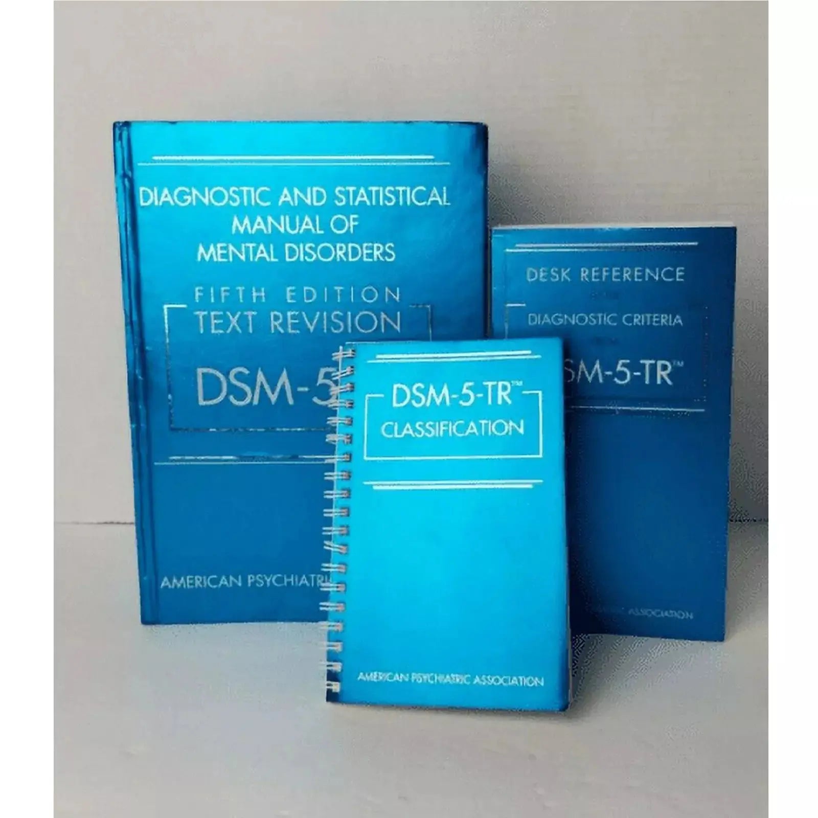 DSM 5 TR Hardcover & Desk Reference & Classification Spiral bound Combo Pack 978-0890425831 978-0890425756 978-0890425794 - bestbooksdeals