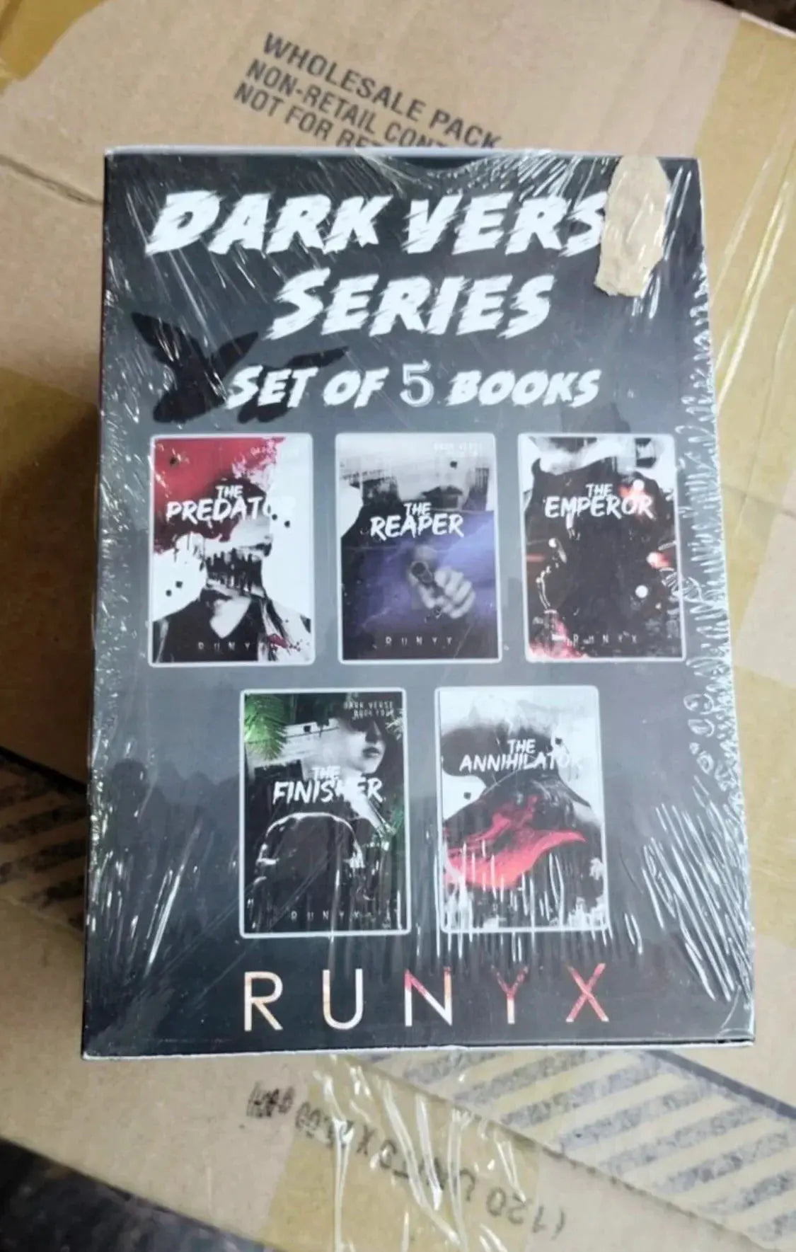 The Predator Dark Verse Series Limited Edition Sprayed Edges Paperback Runyx - bestbooksdeals