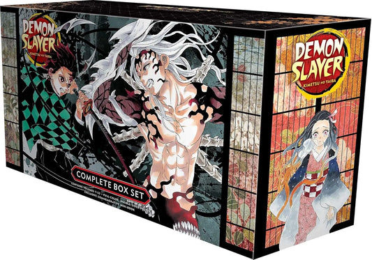 Demon Slayer: Complete Box Set (Volumes 1–23) – Premium Manga Edition Paperback - bestbooksdeals