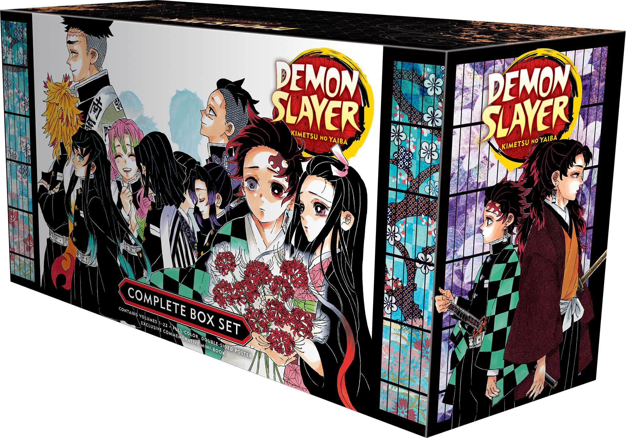 Demon Slayer: Complete Box Set (Volumes 1–23) – Premium Manga Edition Paperback - bestbooksdeals
