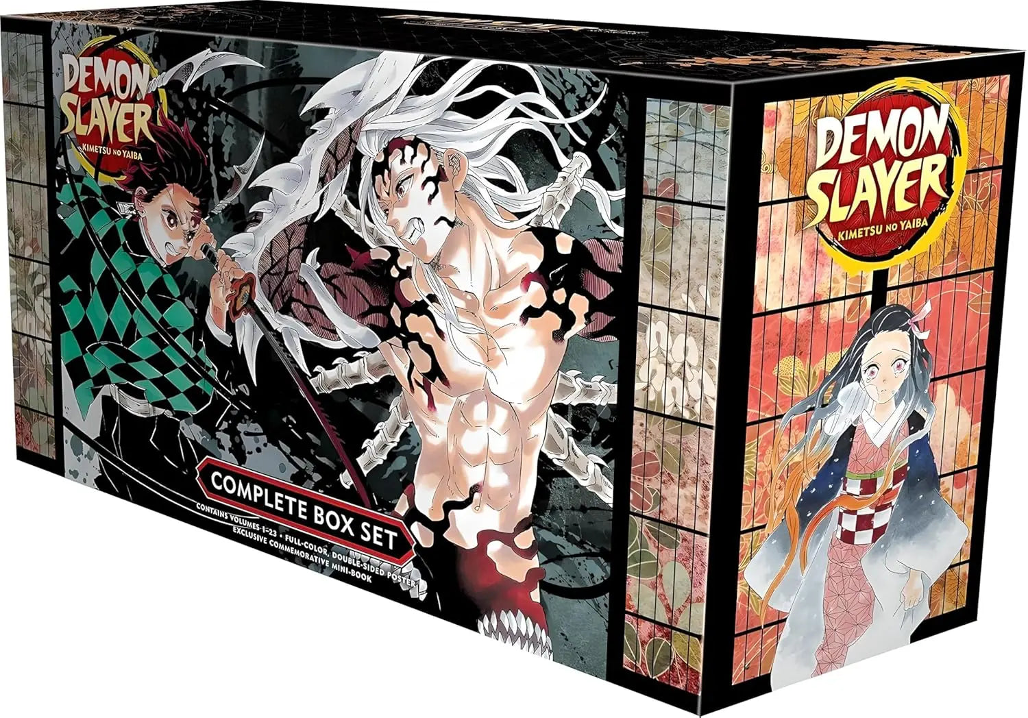 Demon Slayer: Complete Box Set (Volumes 1–23) – Premium Manga Edition Paperback - bestbooksdeals