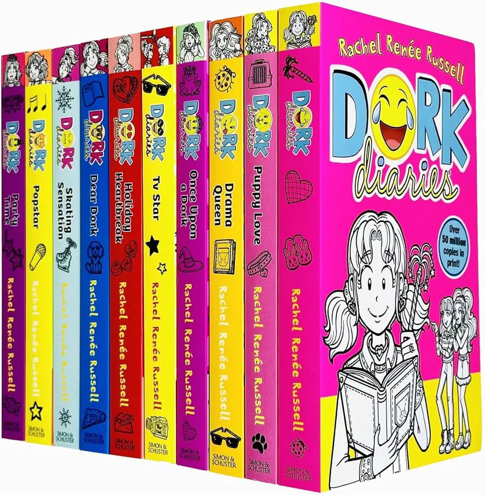 Dork Diaries Books 1 10 Boxed Set By Rachel Renee Russell - bestbooksdeals