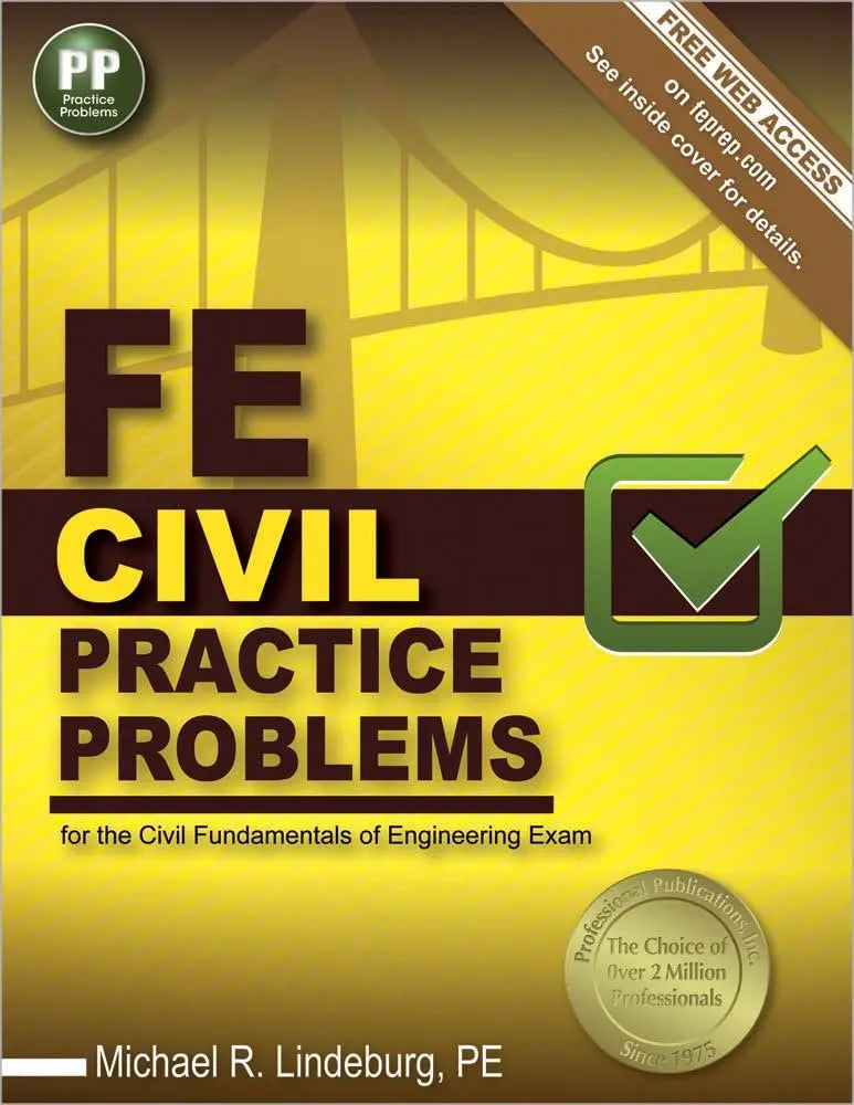 FE Civil Practice Problems First Edition, New ISBN: 9781591264408 - bestbooksdeals