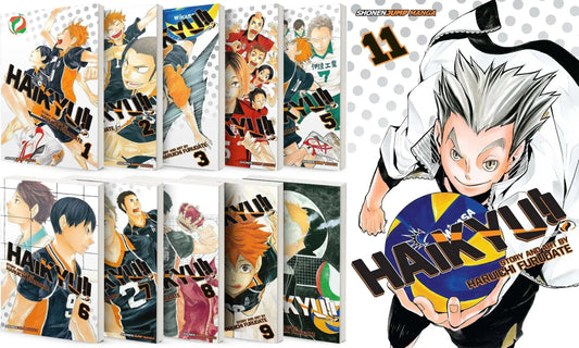 Haikyu Furudate Collection 11 Books Set|Haruichi Vol 1-11 By Haruichi Furudate bestbooksdeals