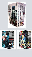 Newbie Essentials Pack — Manga Set (Volumes 1–5) with Bonus Manga Wall Poster Demon Slayer 1-5 || Tokyo Ghoul 1-5 || Jujutsu Kaisen 1-5 ( COMBO ) - bestbooksdeals