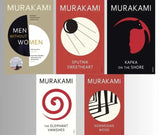 Haruki Murakami 5-Book Collection Set | Men Without Women, Norwegian Wood, What I Talk About When I Talk About Running + More ( - bestbooksdeals