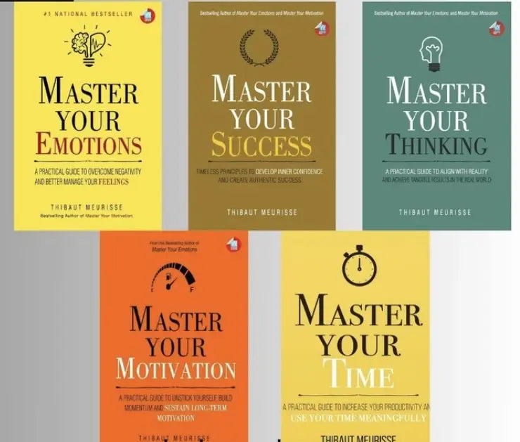 Master Your Emotions: 5-Book Self-Help Combo for Emotional Intelligence, Stability & Mental Wellness - bestbooksdeals