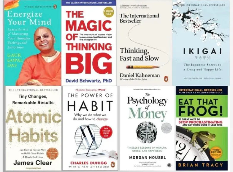Mindset Mastery Collection: 8 Bestselling Books on Habits, Focus, Wealth & Personal Growth - bestbooksdeals