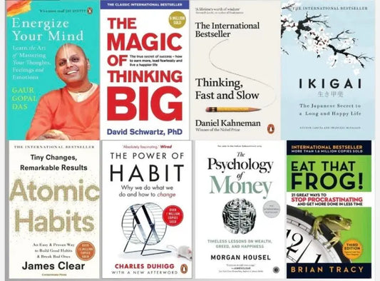 Mindset Mastery Collection: 8 Bestselling Books on Habits, Focus, Wealth & Personal Growth - bestbooksdeals