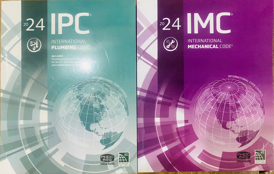 2024 International Plumbing Code | 2024 International Mechanical Code (Paperback) - bestbooksdeals