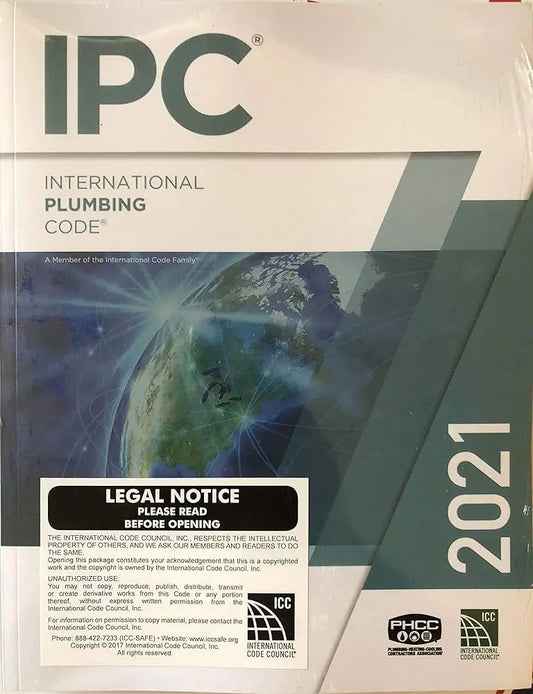 2021 International Plumbing Code (International Code Council Series) 1st Edition ISBN: 9781609839628 - bestbooksdeals