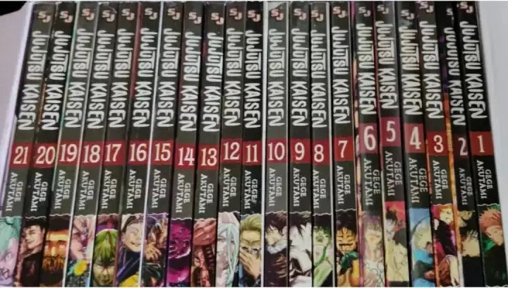 Jujutsu Kaisen Manga Box Set Volume 1 21 Paperback Akutami Gege - bestbooksdeals