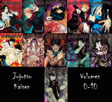 Jujutsu Kaisen by Gege Akutami: Volume 1-10 Collection 10 Books Manga Set - Ages 13-17 - Paperback - bestbooksdeals