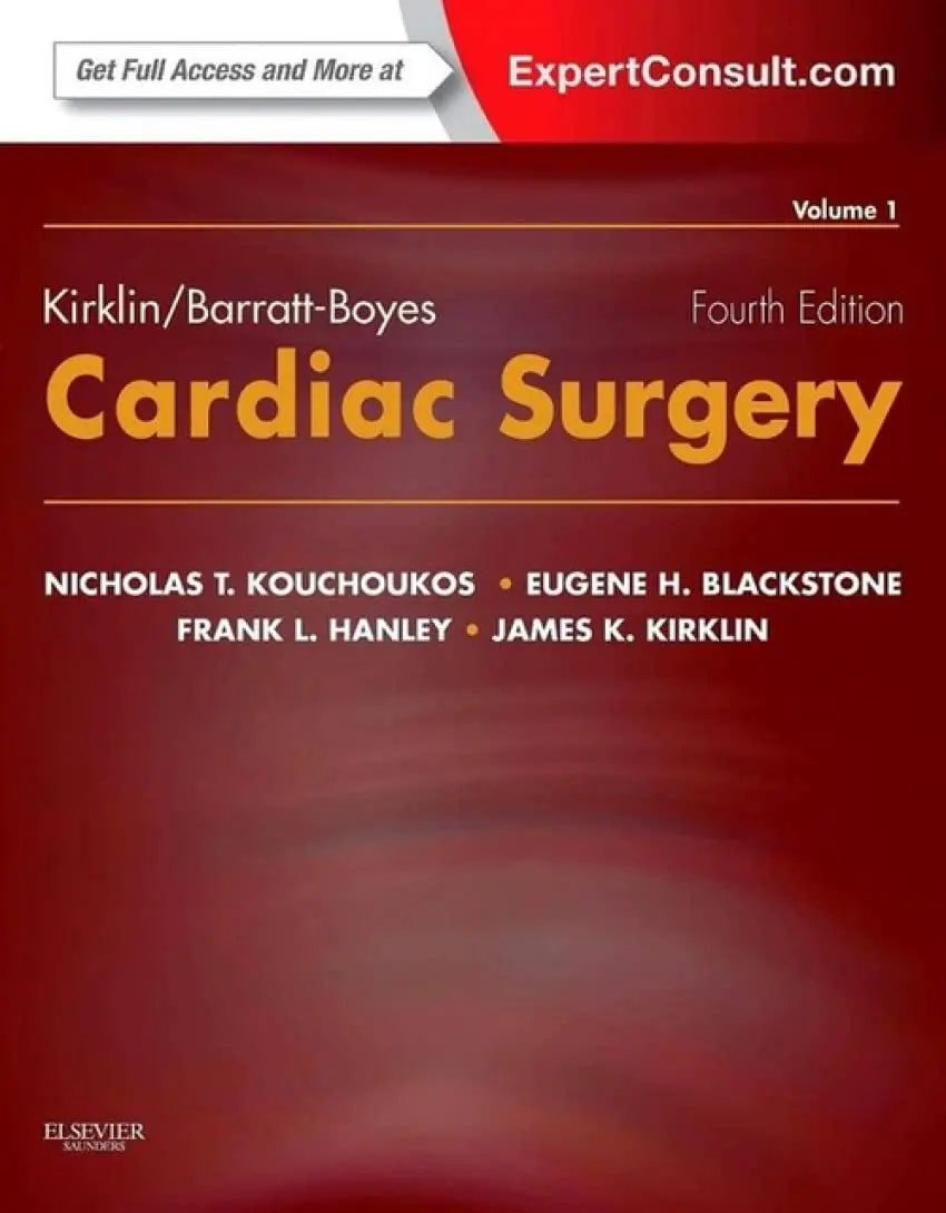 Kirklin/Barratt-Boyes Cardiac Surgery: Expert Consult - Online and Print (2-Volume Set) (Kochoukas, Kirklin/Barratt-Boyes Cardiac Surgery (2 vol. Set)) 4th Edition - bestbooksdeals
