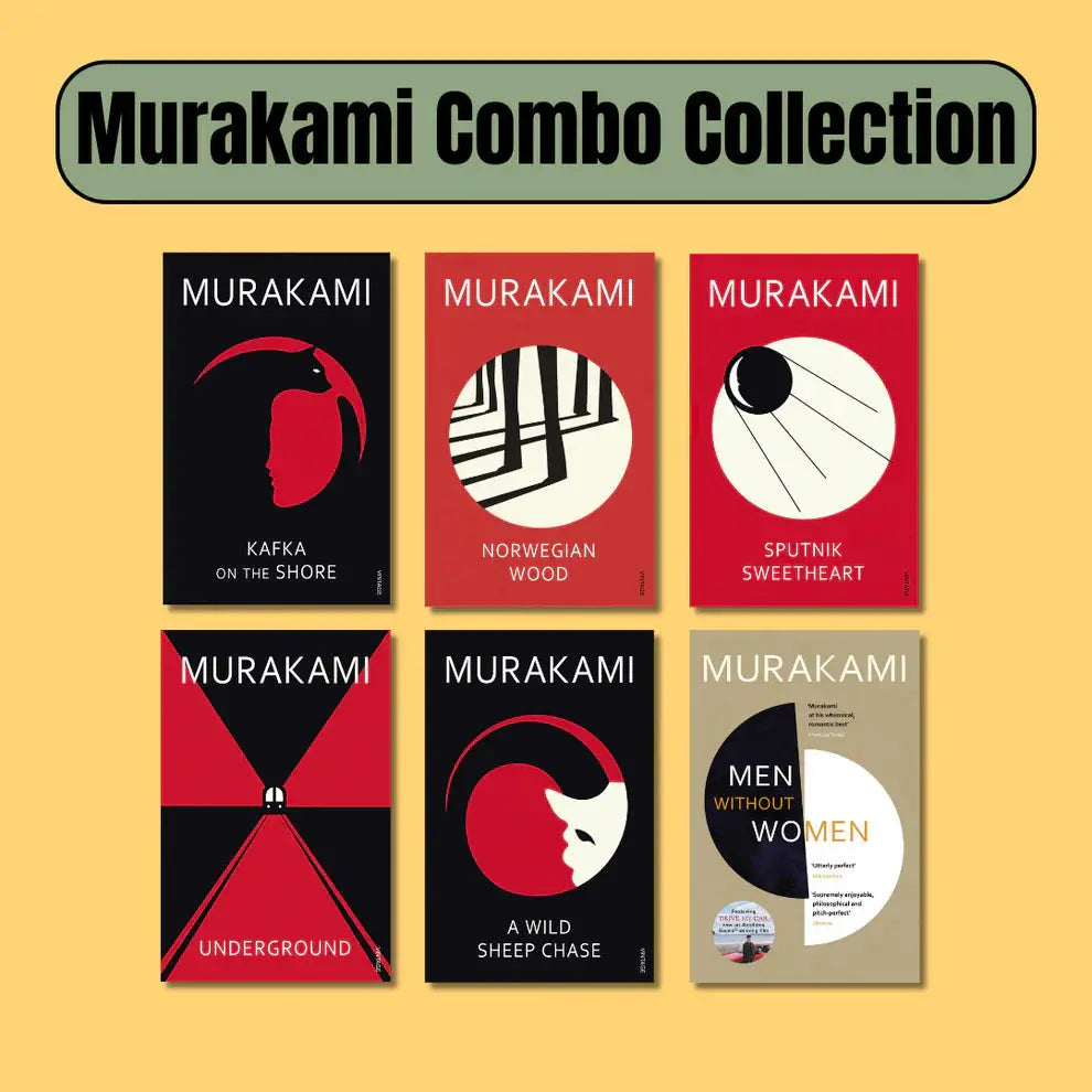 The Best of Murakami: 6-Book Collection Set | Modern Classics by Haruki Murakami (Paperback) - bestbooksdeals