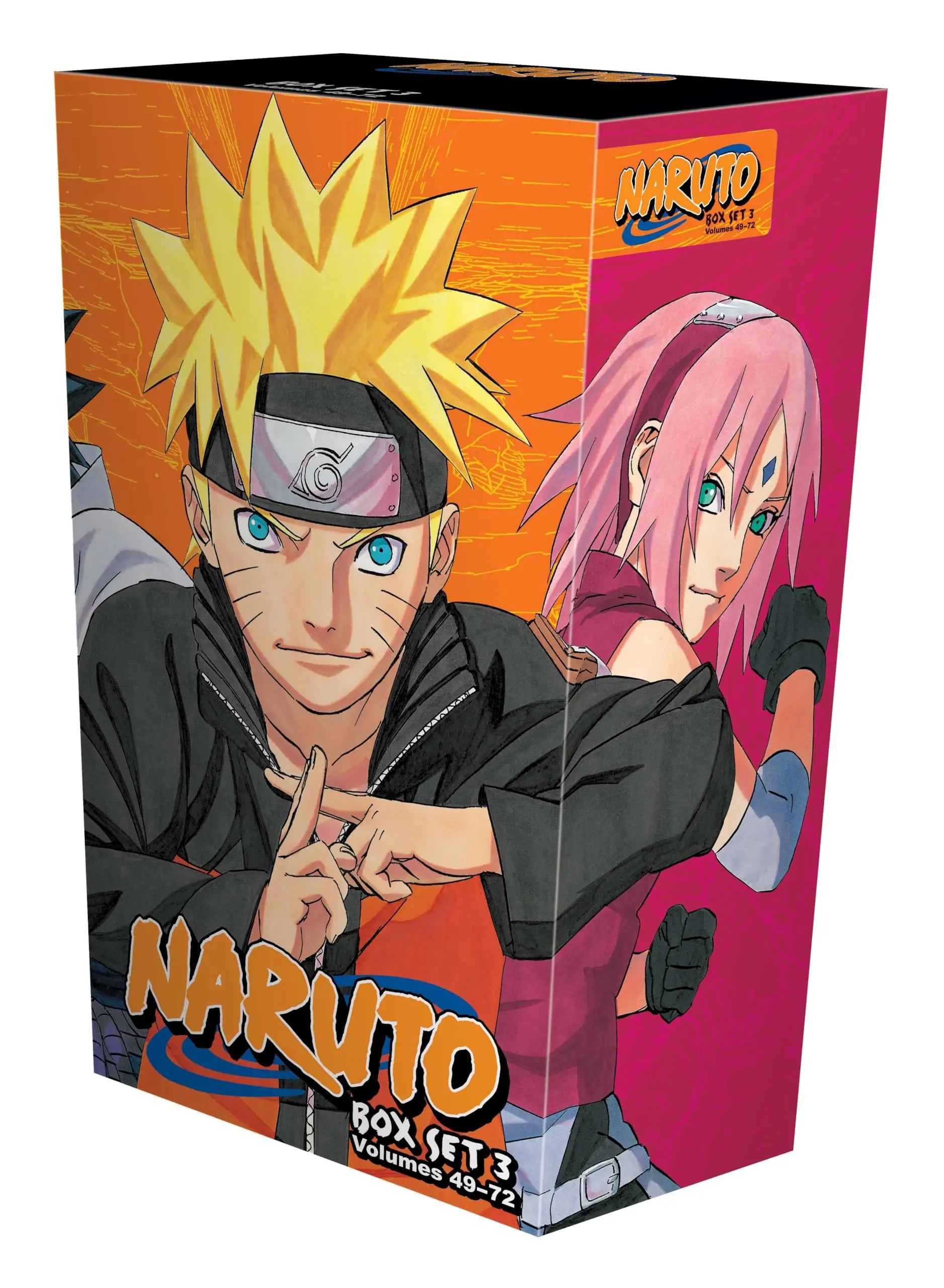 Naruto Box Set 3: Volumes 49-72 (Naruto Box Sets) Paperback ISBN: 9781421583341 - bestbooksdeals
