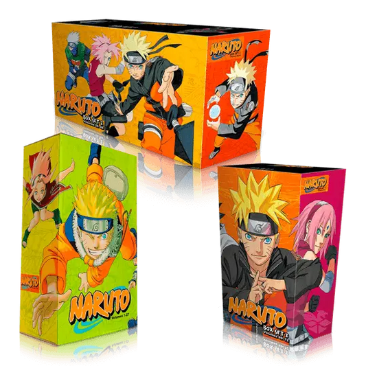 Naruto Complete Manga Box Sets 1, 2, & 3 by Masashi Kishimoto - bestbooksdeals