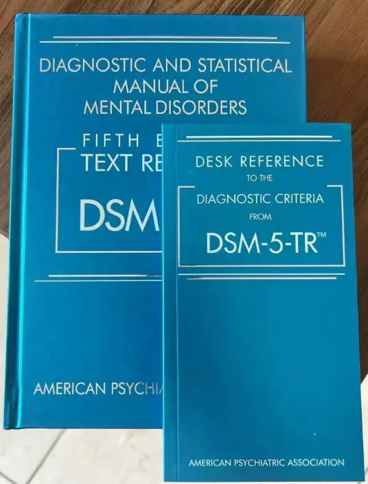 New DSM 5 TR Hardcover & Desk Reference Paperback Soft Combo Pack - bestbooksdeals