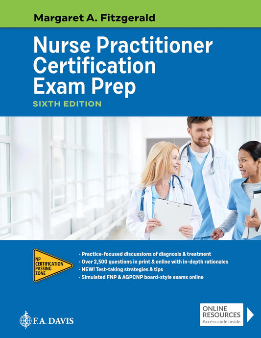 Nurse Practitioner Certification Exam Prep Sixth Edition ISBN: 9780803677128 - bestbooksdeals