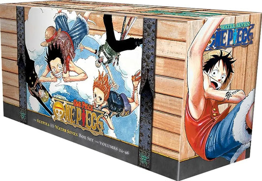 One Piece Box Set 2 Skypiea And Water Seven Volumes 24 46 With Premium 2 One Piece Box Sets By Eiichiro Oda Isbn 9781421576060 - bestbooksdeals