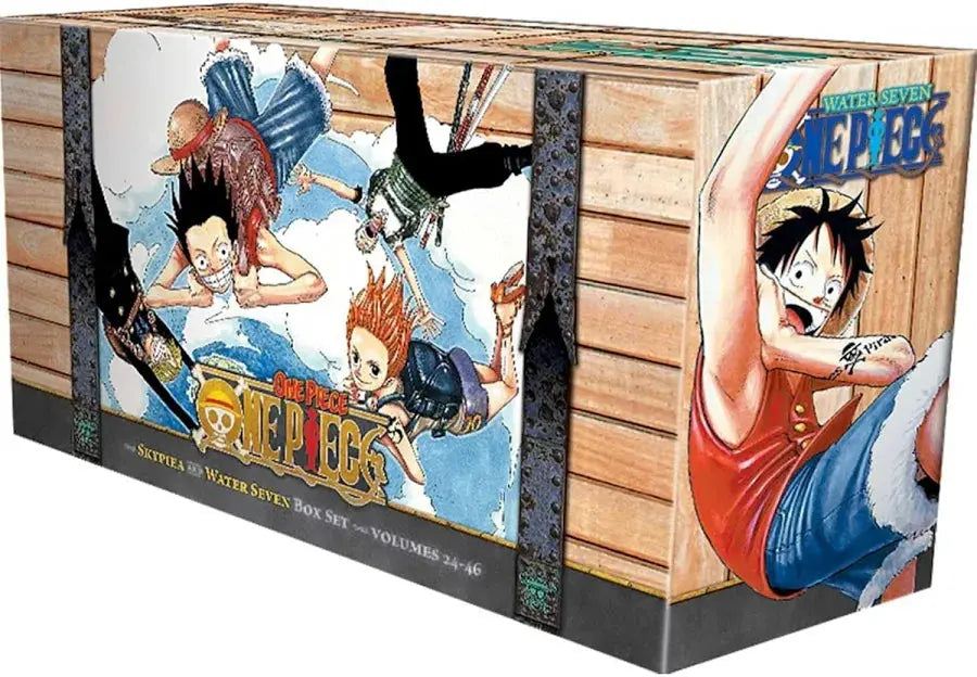 One Piece manga box set collection volumes 23 to 46 featuring box sets  2 with free bonus manga wall poster from bestbooksdeals.
