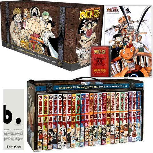 One Piece Box Set East Blue And Baroque Works Volumes 1 23 One Piece Box Sets Paperback Box Set Isbn 9781421560748 - bestbooksdeals