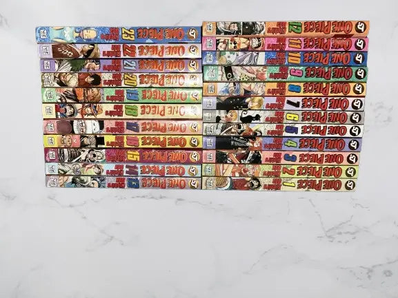 One Piece Manga Vol. 1–23 Set 1 | East Blue to Alabasta Saga Full/Loose Set 🎁 Freebie: A free Manga Wall Poster - bestbooksdeals