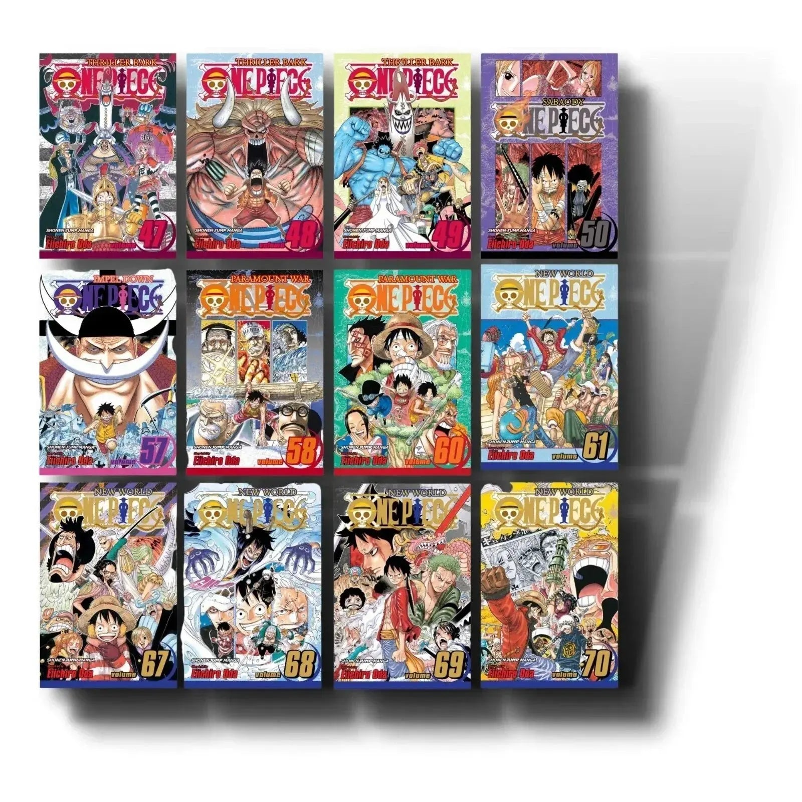 One Piece Manga Set Volumes 47 70 Thriller Bark To Punk Hazard Saga Individual Books Unboxed ?? Freebie A Free Manga Wall Poster - bestbooksdeals