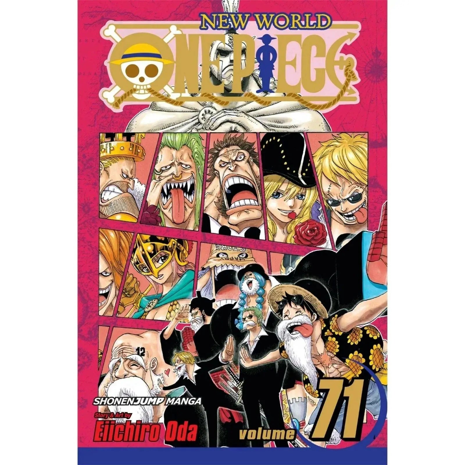One Piece Manga Set (Volumes 71–90) Set 4— Dressrosa to Whole Cake Island Saga Full/Loose Set 🎁 Freebie: A free Manga Wall Poster - bestbooksdeals
