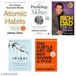 Life Upgrade Book Set: 5 Bestsellers on Habits, Money, Mindset & Meaning (Paperback) - bestbooksdeals