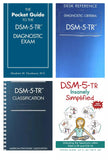 DSM 5 TR Combo Set Desk Reference + Classification + Simplified + Pocket Guide - bestbooksdeals