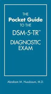 The Pocket Guide to the DSM-5-TR Diagnostic Exam 1st Edition ISBN: 9781615373574 - bestbooksdeals