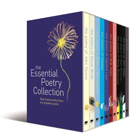 The Essential Poetry Collection (Box Set) Paperback – by Christina Rossetti John Keats, Oscar Wilde - bestbooksdeals